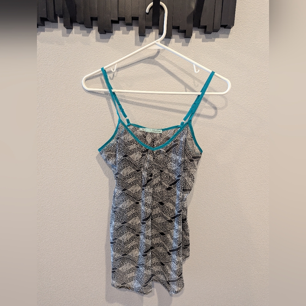 Maurices Sheer Camisole Button Back